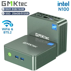 GMKtec G3 Mini PC Intel Alder Lake N100 Windows 11 Pro Mini PC