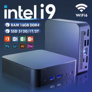 Gaming Mini PC Windows 11 Pro Intel Core i9 8950HK